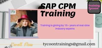SAP CPM Training | SAP Commercial Project Management Online Training, Hyderabad, Telangana, India