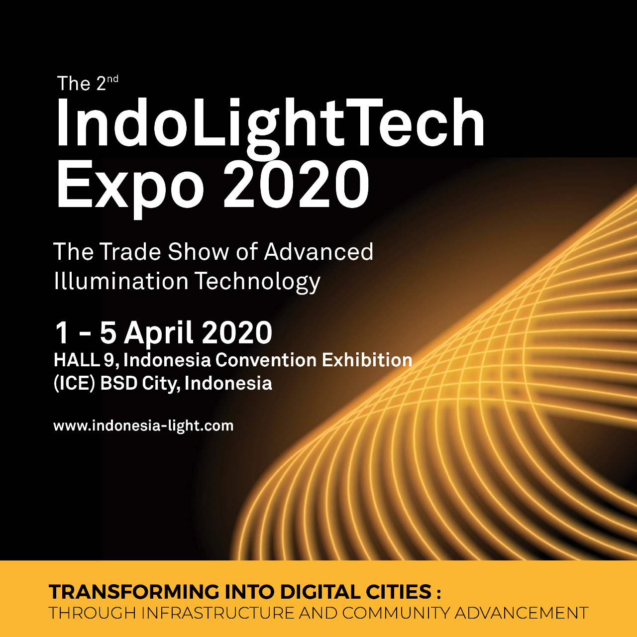 IndoLightTech Expo 2020, BSD city, Indonesia