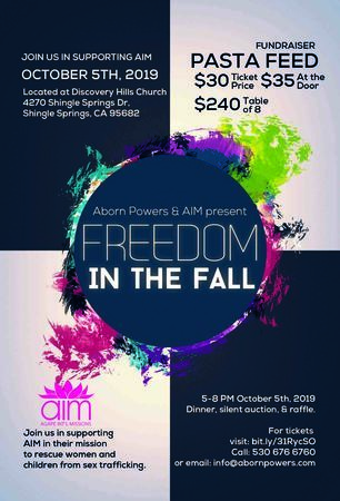 Freedom In The Fall Fundraiser, Shingle Springs, California, United States