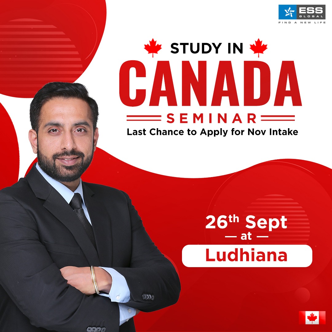 Study in Canada Seminar, Ludhiana, Punjab, India