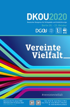 DKOU 2020 - German Congress of Orthopaedics and Traumatology, Berlin, Germany