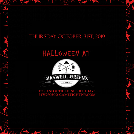 Haswell Green's NYC Halloween party 2019, New York, United States
