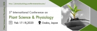 5th International Conference on Plant Science & Physiology