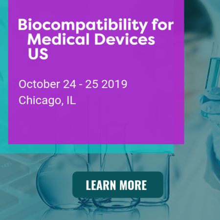 Biocompatibility for Medical Devices US, Chicago 2019, Cook, Illinois, United States