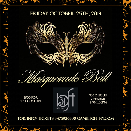 Loft 51 NYC Friday Halloween Masquerade Ball 18 to party 2019, New York, United States