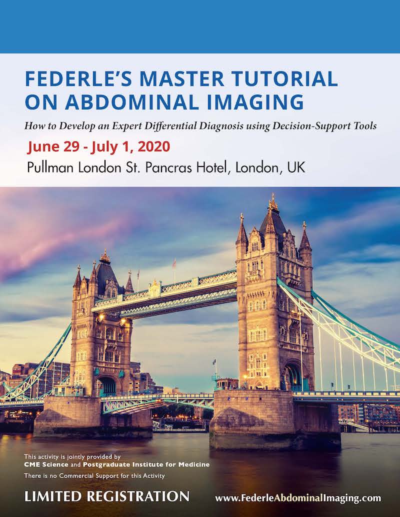 Federle's Master Tutorial on Abdominal Imaging, London, England, United Kingdom