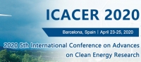 2020 5th International Conference on Advances on Clean Energy Research (ICACER 2020)