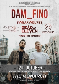 Camden Rocks presents Dam Fino and more at The Monarch