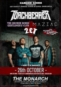 Camden Rocks presents Torchbearer and more at The Monarch