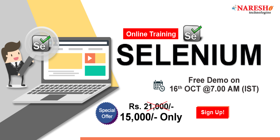 Best Selenium Online Training Institute in Hyderabad - Naresh IT, Hyderabad, Telangana, India