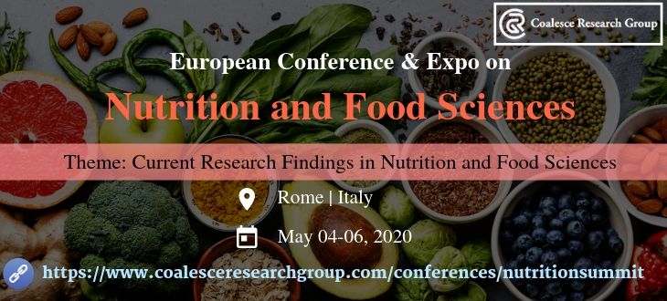 European Conference and Expo on Nutrition & Food Sciences, Rome, Lazio, Italy