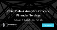 Chief Data & Analytics Officers, Financial Services