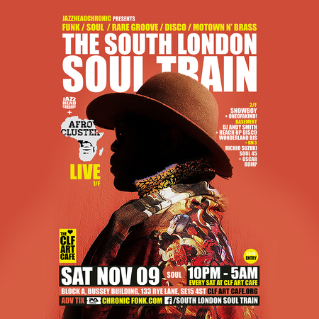 The South London Soul Train with Afro Cluster (Live) + More, London, United Kingdom
