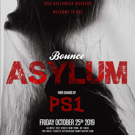 Bounce NYC Halloween PS1 Friday Asylum Party 2019, New York, United States