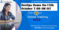 DevOps Demo Online On 15th Oct 7.00 AM IST