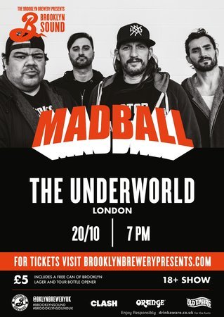 Brooklyn Sound : Madball at The Underworld (London), Greater London, England, United Kingdom
