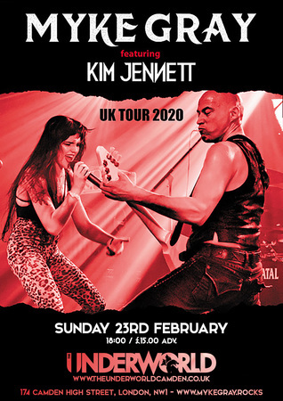 Myke Gray feat. Kim Jennett at The Underworld Camden, London, United Kingdom