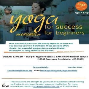Yoga for Beginners - Free open to all 7 age and above, Mather, California, United States