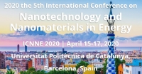 2020 the 5th International Conference on Nanotechnology and Nanomaterials in Energy (ICNNE 2020)