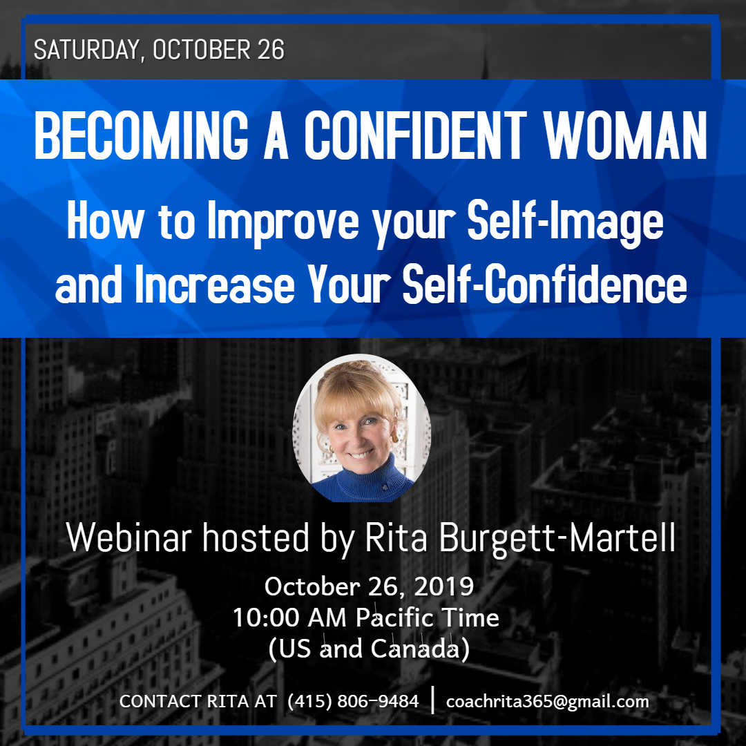 Career Coaching and Self-Improvement Webinar Led by Rita Burgett-Martell, San Francisco, California, United States