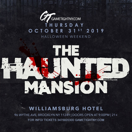 The Williamsburg Hotel Halloween party 2019, Brooklyn, New York, United States