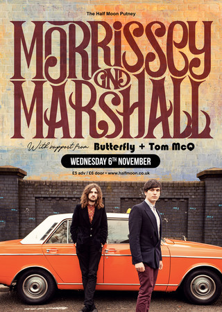 Morrissey and Marshall Live at The Half Moon Putney London Weds 6th Nov, Greater London, England, United Kingdom