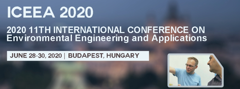 2020 11th International Conference on Environmental Engineering and Applications (ICEEA 2020), Budapest, Hungary