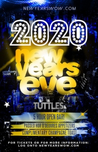 Tuttles Bar and Grill New York City New Year's Eve 2020 Celebration