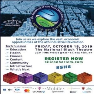 #SH6 - The Silicon Harlem Sixth Annual Next-Gen Tech Conference And Job Fair, New York, United States