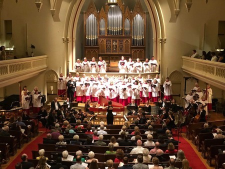 Handel's Messiah with Choir and Orchestra December 14, 2019, Chatham, Georgia, United States