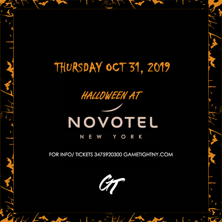 Novotel Rooftop Halloween party 2019, New York, United States