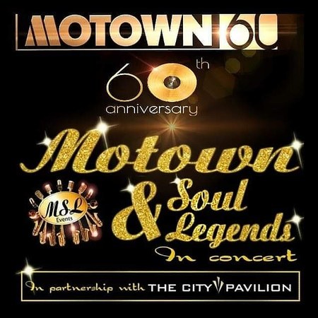 Motown and Soul legends Concert on 30/11/19 @The City Pavilion,Romford, Dagenham, London, United Kingdom