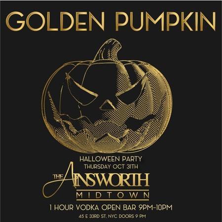 Ainsworth Midtown Halloween Party 10/31, New York, United States