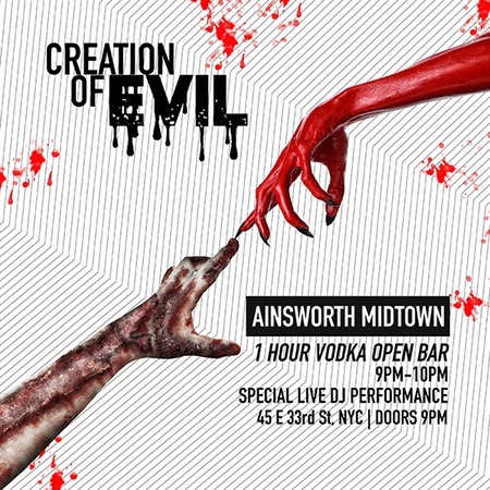 Ainsworth Midtown Halloween Party 10/26, New York, United States