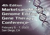 4th Edition MarketsandMarkets Genome Editing & Gene Therapy Conference