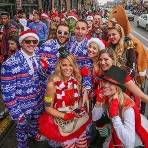 TBOX 2019 - Chicago's 24th Annual 12 Bars of Xmas Crawl - December 2019, Chicago, Illinois, United States