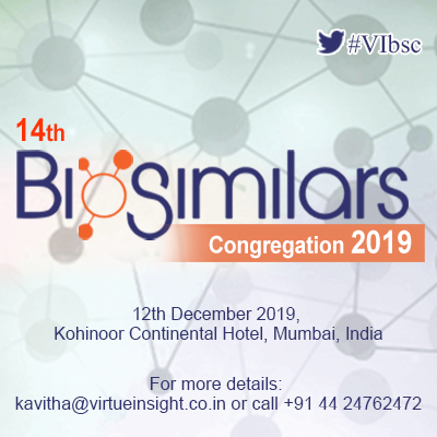 14th Biosimilars Congregation 2019, Mumbai, Maharashtra, India