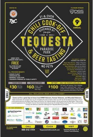 9th Annual Chili Cook-Off and Beer Tasting Event, Tequesta, Florida, United States