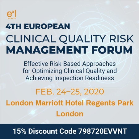 4th European Clinical Quality Risk Management Forum, London, United Kingdom
