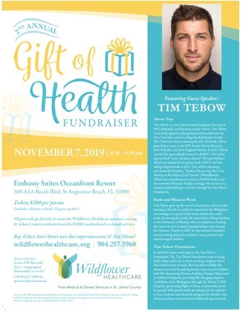 Gift of Health Gala (feat. Tim Tebow), St. Augustine, Florida, United States