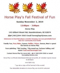 Horse Play's Fall Festival of Fun