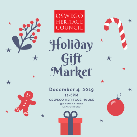 Oswego Heritage Council Holiday Gift Market, Lake Oswego, Oregon, United States