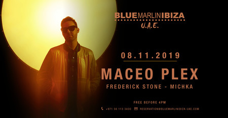 Maceo Plex at Blue Marlin Ibiza UAE, Ghantoot, Abu Dhabi, United Arab Emirates