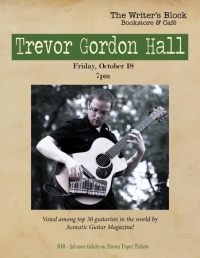 Trevor Gordon Hall, guitar and kalimbatar
