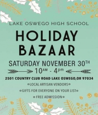 Lake Oswego High School Holiday Bazaar