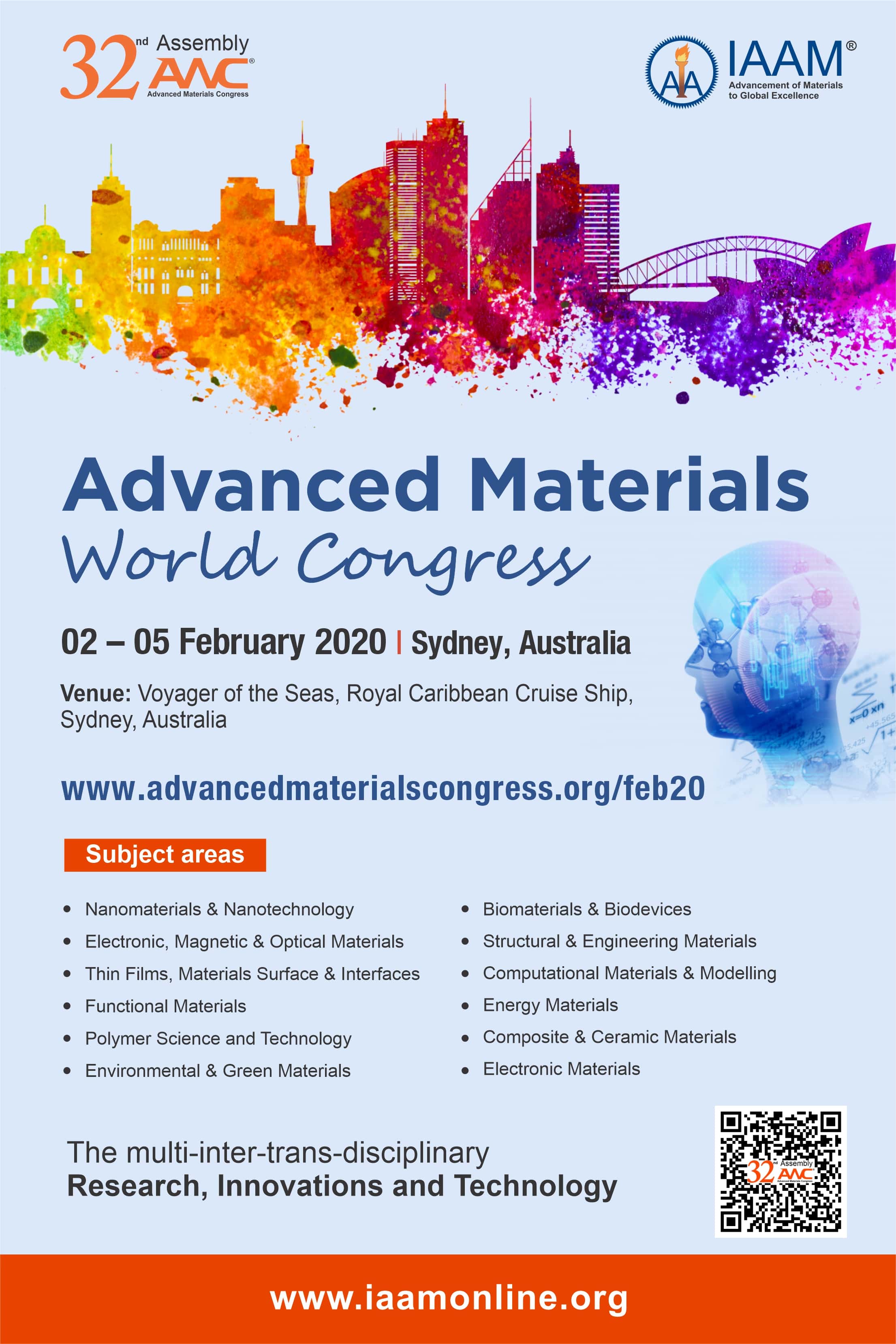 Advanced Materials World Congress, Rozelle NSW 2039, Australia