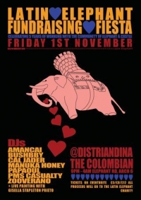 Latin Elephant Fundraising Fiesta - 5 Years of Latin Elephant