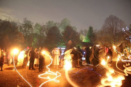 Samhuinn (Celtic New Year's Eve) Celebration of Light, Bangor, Pennsylvania, United States