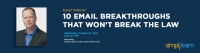 10 Email Breakthroughs That Won't Break the Law