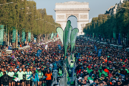 2020 Schneider Electric Paris Marathon, Paris, France
